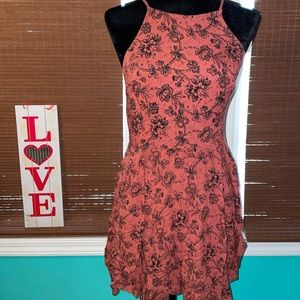 Dress with floral design